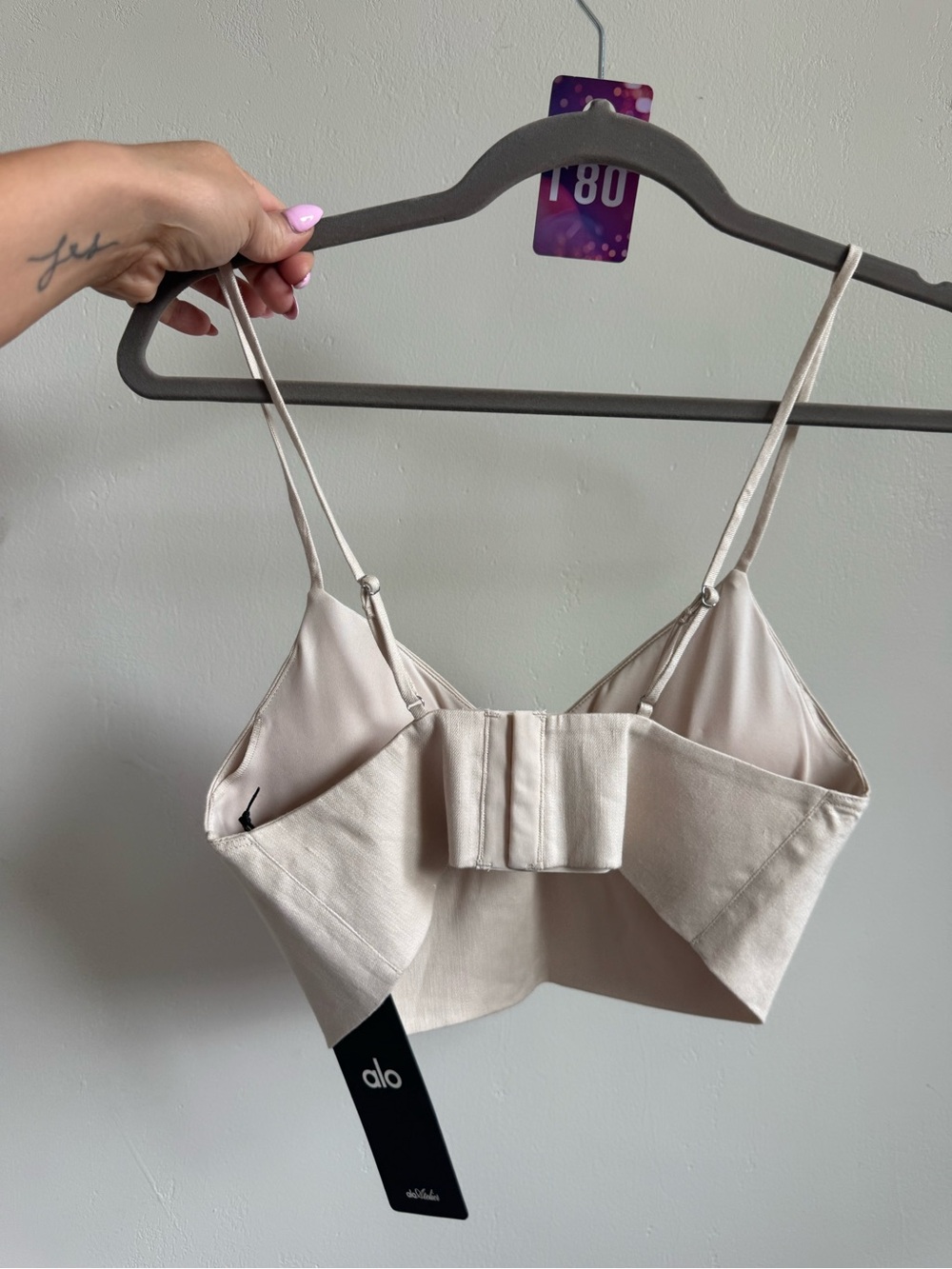 81. ALO linen blend riviera bra - Picture 6 of 8